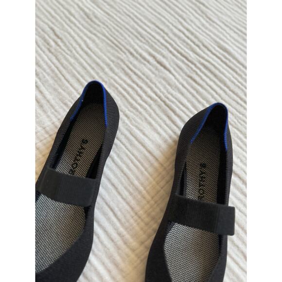 Rothy’s Black Mary Jane The Point Flats - Picture 3 of 7